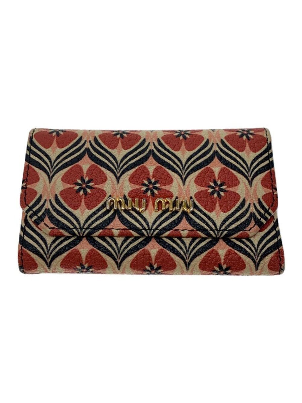 Miu Miu Key Case Wallet RED